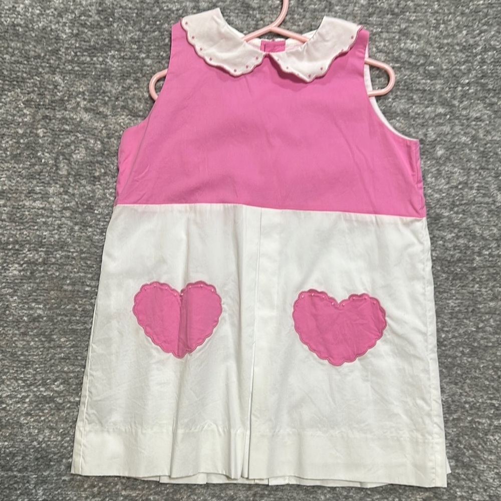 EUC the proper peony Val heart dress size size 4t